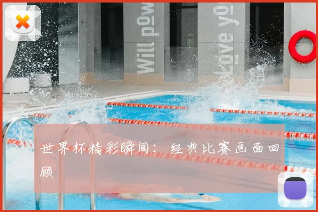 世界杯精彩瞬间：经典比赛画面回顾